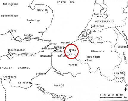 Ypres Map
